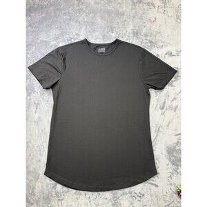 Cuts Clothing Crew Curve-Hem T-Shirt Men's Extra Large Black Pyca Pro